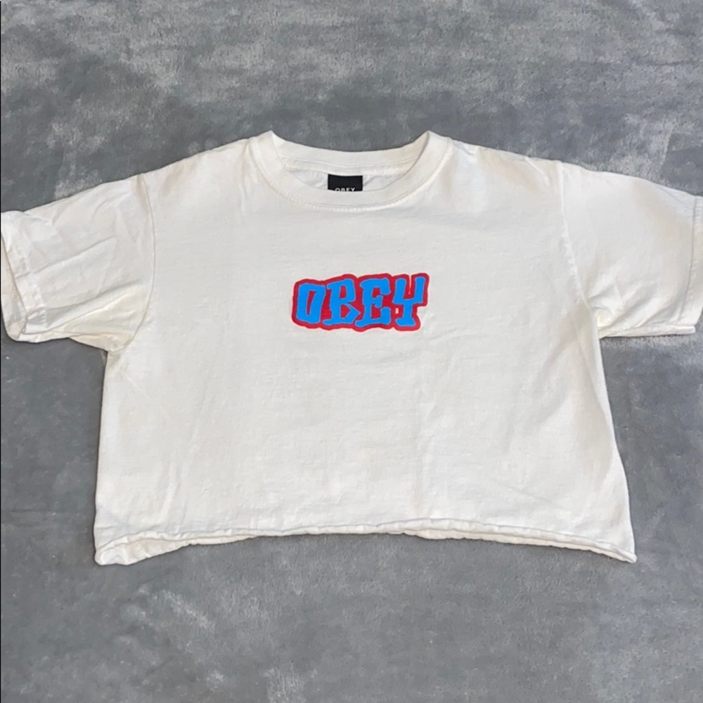 OBEY Crop Top